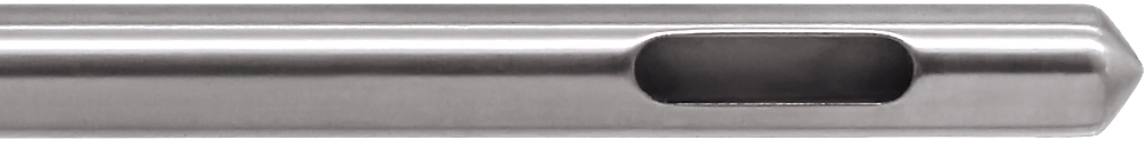 Standard 1-Hole Tip Cannulas - Single port aspiration instrument