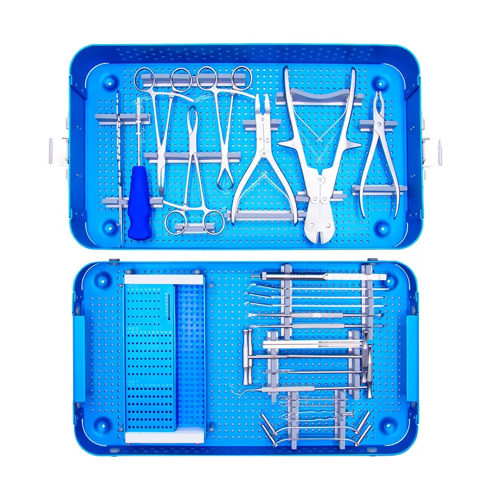 Micro Plate Instrument Set for Maxillofacial and Hand Surgery Fixation
