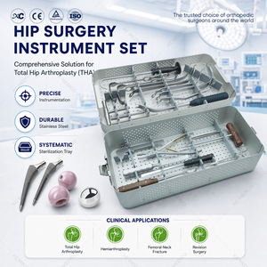 Medical Grade Total Hip Instrumental Quirurgico Orthopedic Tool Kit Surgical System Hip Surgery Instrument Set