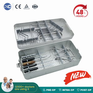 OEM Medical Instruments Chirurgicaux Orthopediques Rodilla Joint Fracture Reconstruction Fixation Knee Surgery Instrument Set