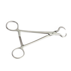Lewin Bone Holding Clamps Curved Type Serrated Jaws